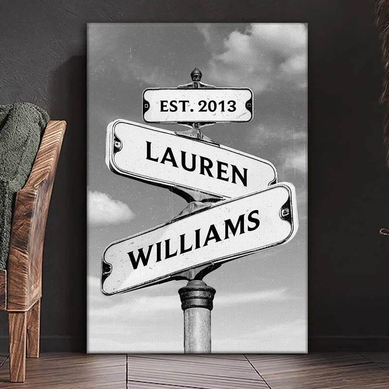 Amemidin | The Eternal Companion Canvas: Your Always and Forever Personalized Art