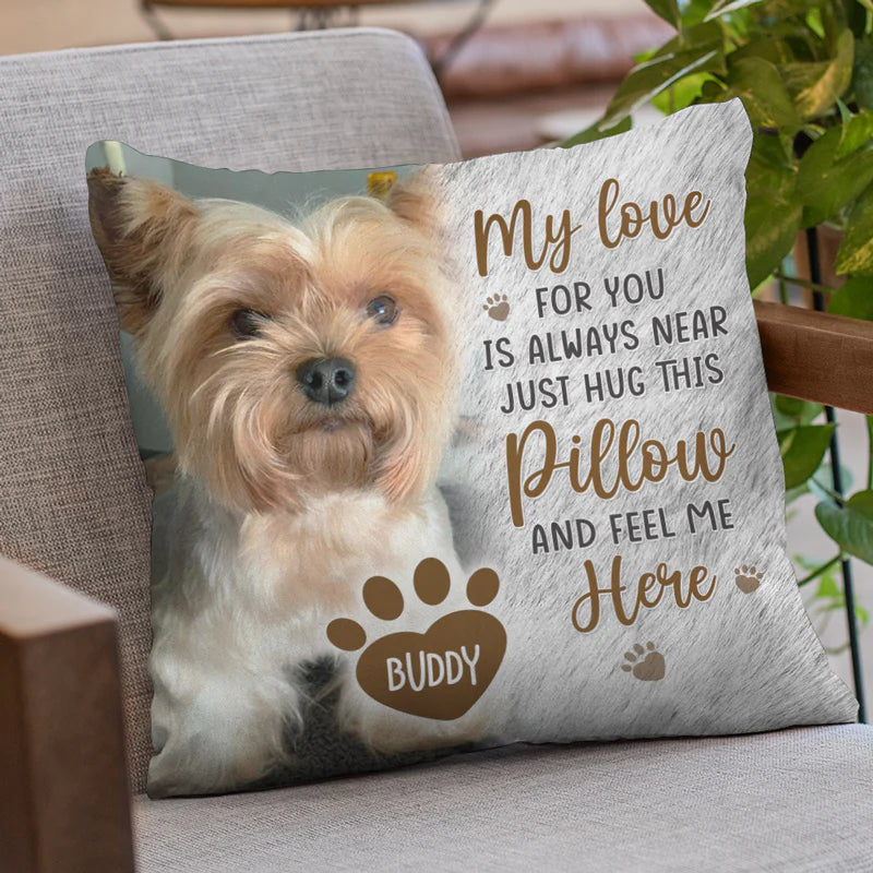 Amemidin | The Eternal Embrace Pillow: Personalized Memorial Comfort