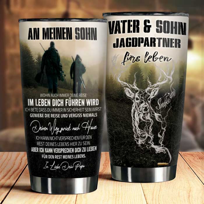 Amemidin | The Hunting Heritage Tumbler: Father & Son – Hunting Partners for Life